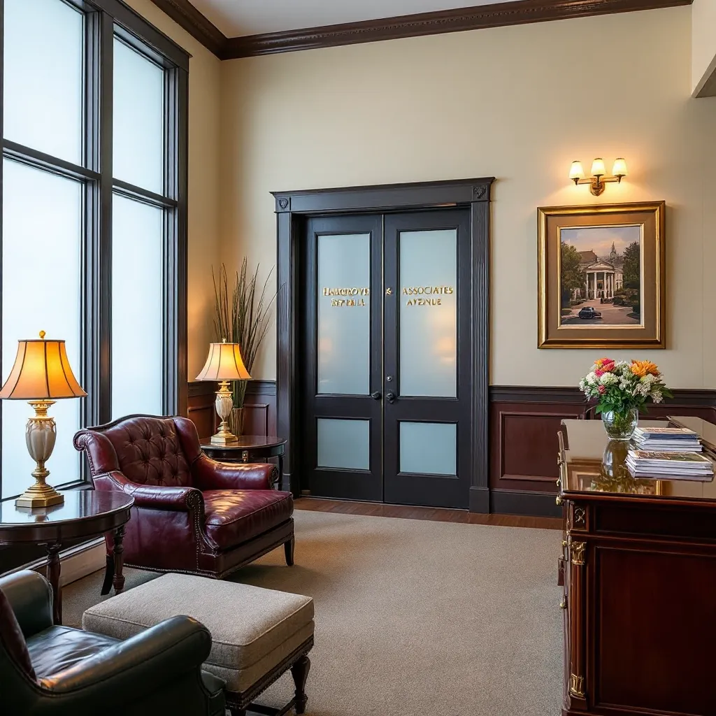Reception area at Whitfield & Associates